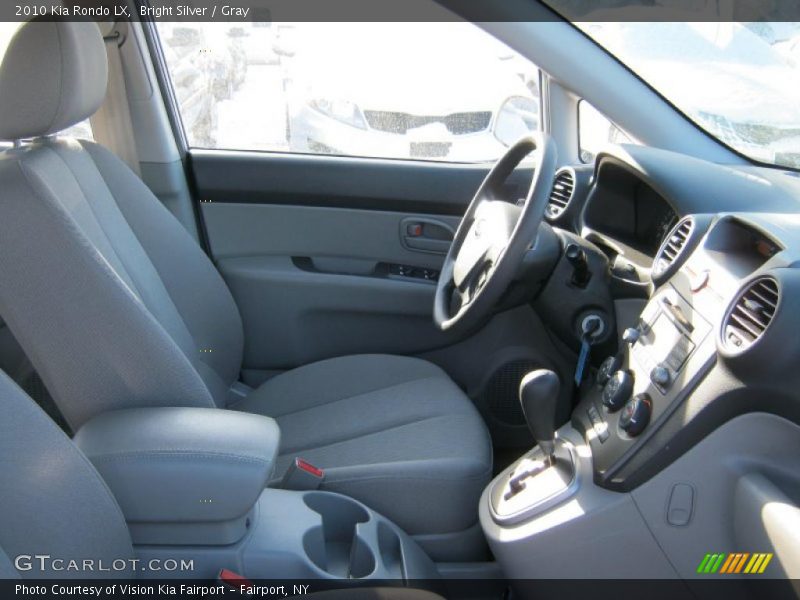 Bright Silver / Gray 2010 Kia Rondo LX