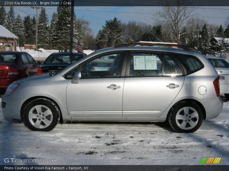 Bright Silver / Gray 2010 Kia Rondo LX
