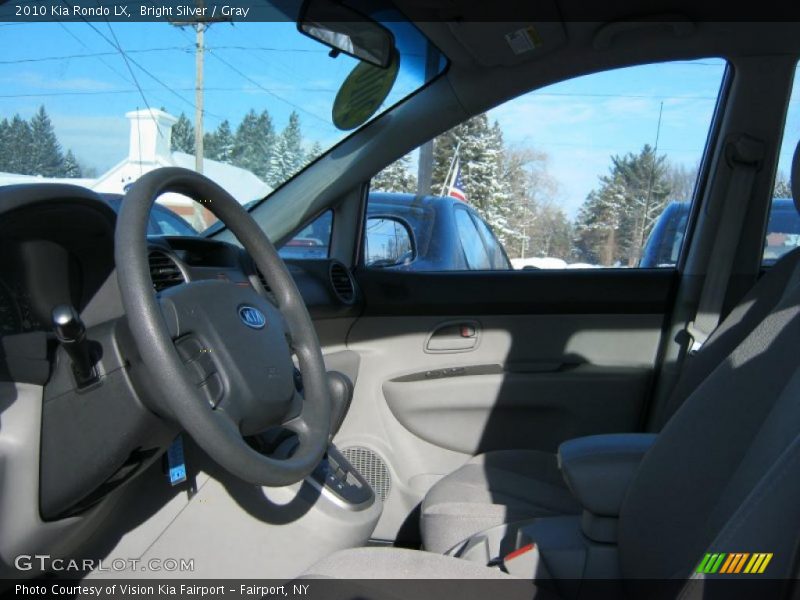 Bright Silver / Gray 2010 Kia Rondo LX