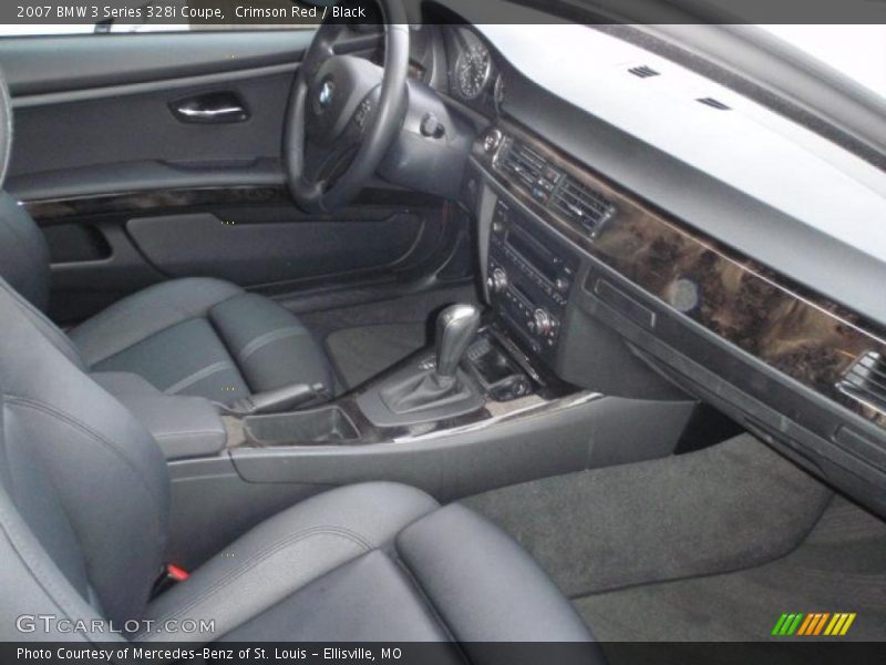 Crimson Red / Black 2007 BMW 3 Series 328i Coupe