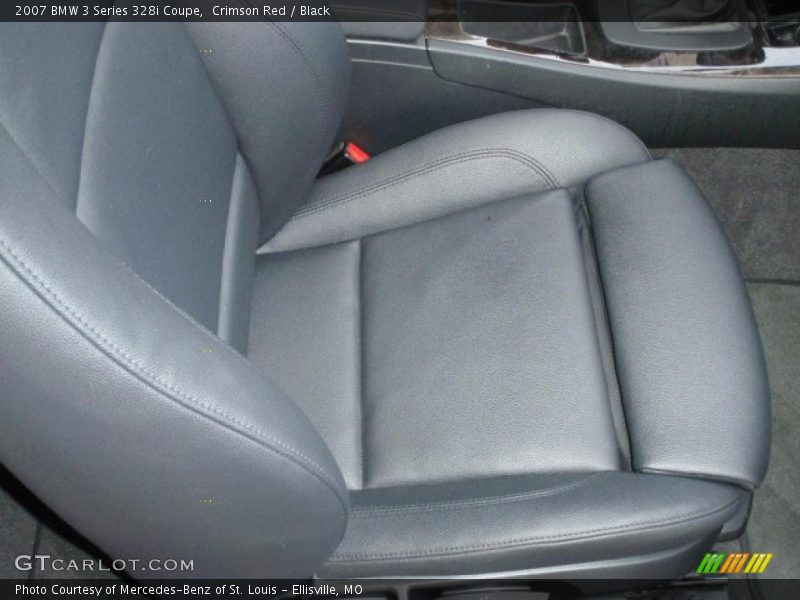 Crimson Red / Black 2007 BMW 3 Series 328i Coupe