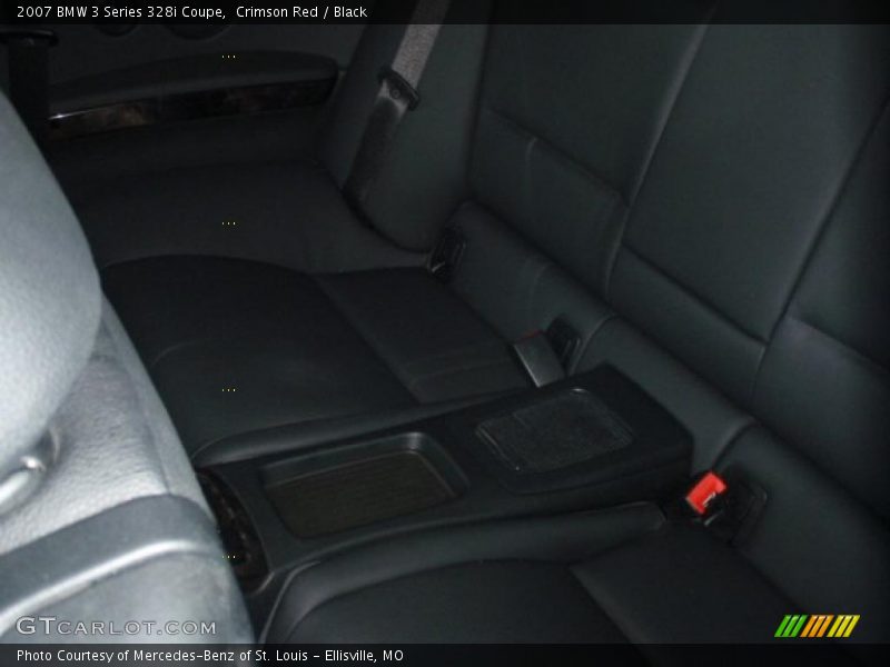 Crimson Red / Black 2007 BMW 3 Series 328i Coupe