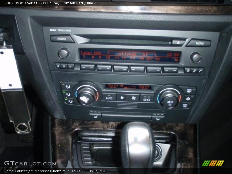 Crimson Red / Black 2007 BMW 3 Series 328i Coupe