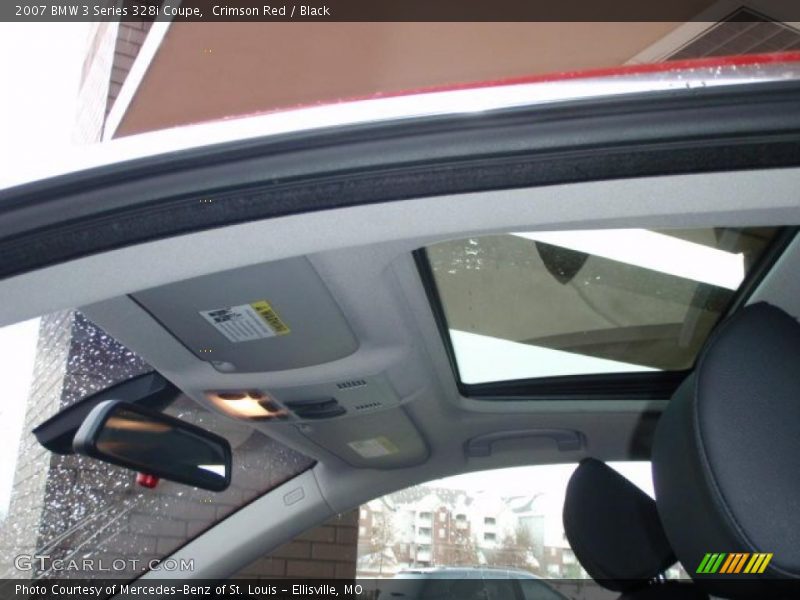 Crimson Red / Black 2007 BMW 3 Series 328i Coupe