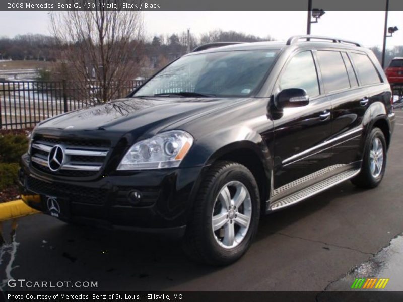 Black / Black 2008 Mercedes-Benz GL 450 4Matic