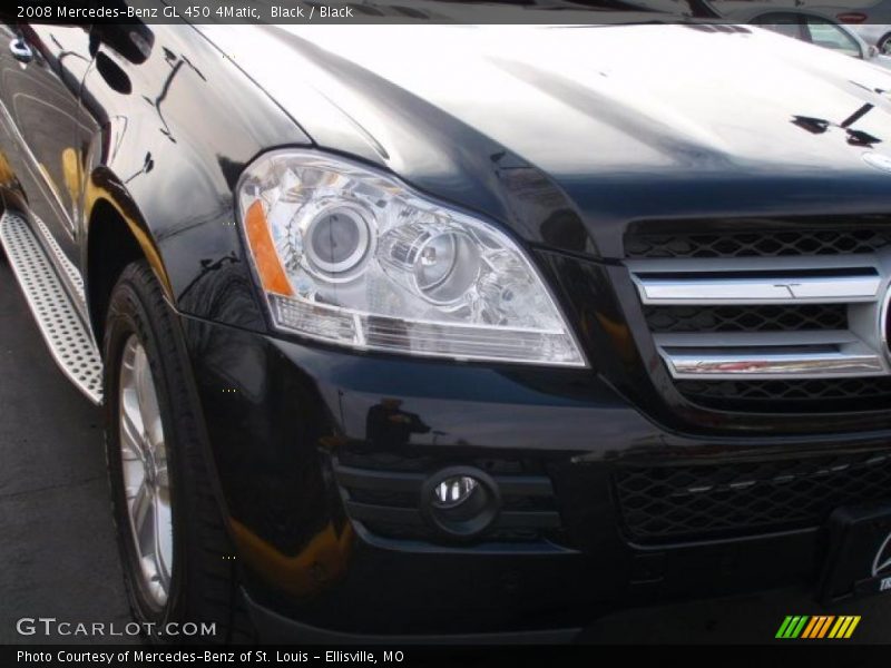 Black / Black 2008 Mercedes-Benz GL 450 4Matic