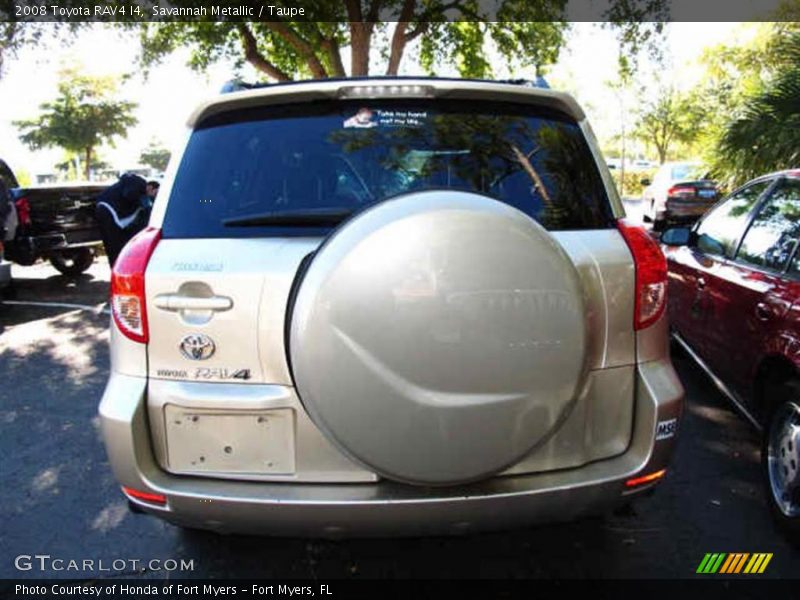 Savannah Metallic / Taupe 2008 Toyota RAV4 I4