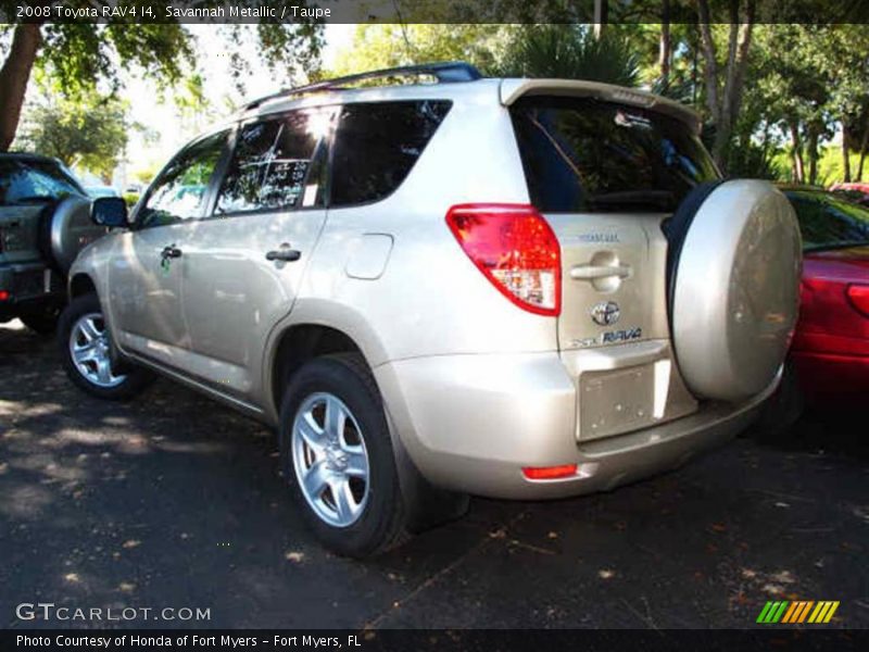 Savannah Metallic / Taupe 2008 Toyota RAV4 I4