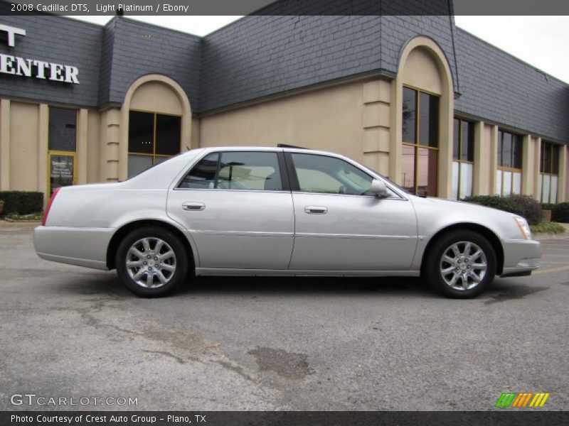 Light Platinum / Ebony 2008 Cadillac DTS