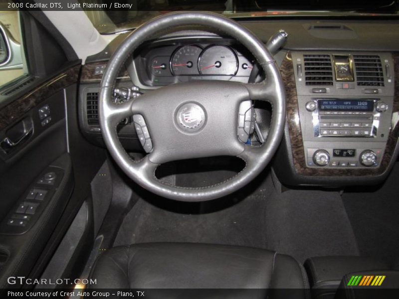 Light Platinum / Ebony 2008 Cadillac DTS