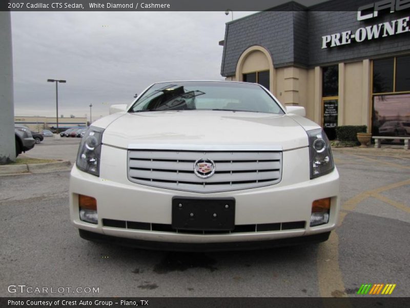 White Diamond / Cashmere 2007 Cadillac CTS Sedan