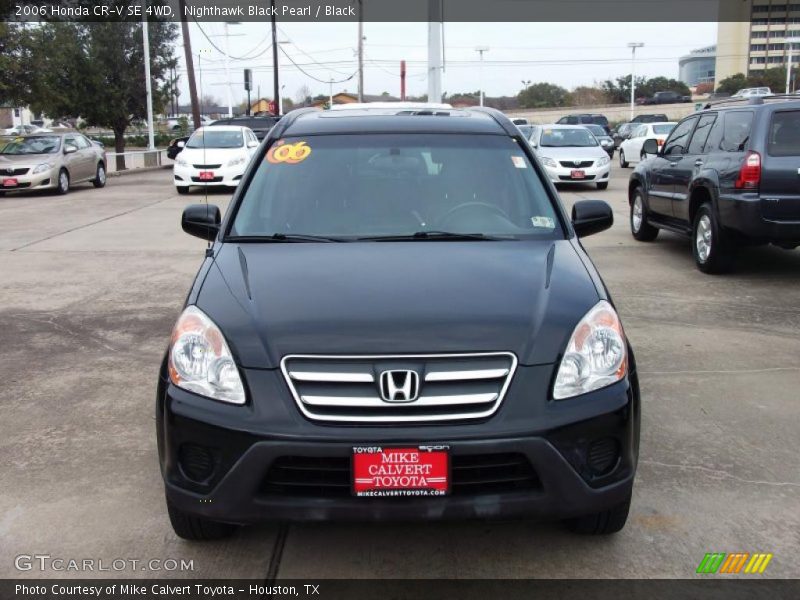 Nighthawk Black Pearl / Black 2006 Honda CR-V SE 4WD