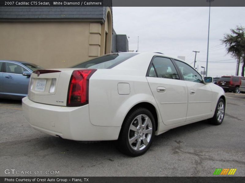 White Diamond / Cashmere 2007 Cadillac CTS Sedan