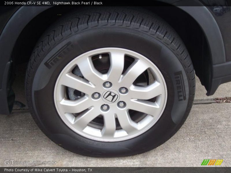 Nighthawk Black Pearl / Black 2006 Honda CR-V SE 4WD