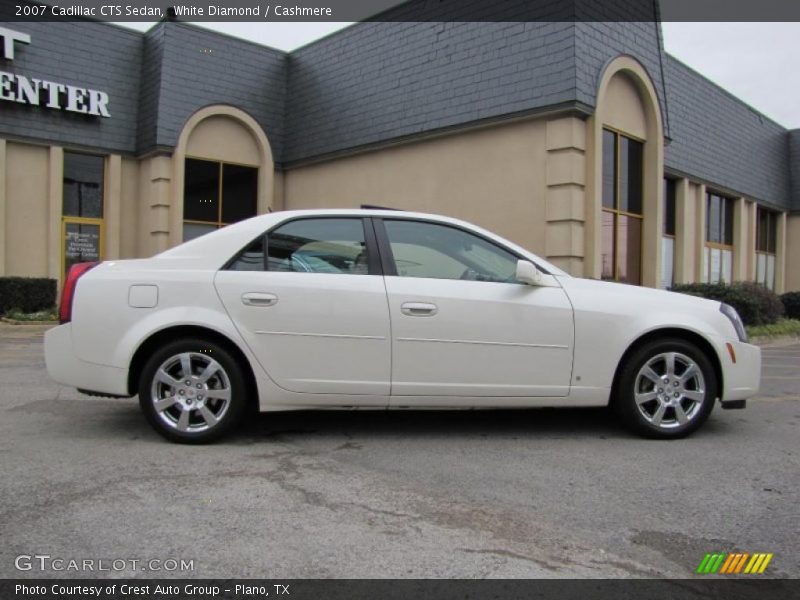 White Diamond / Cashmere 2007 Cadillac CTS Sedan