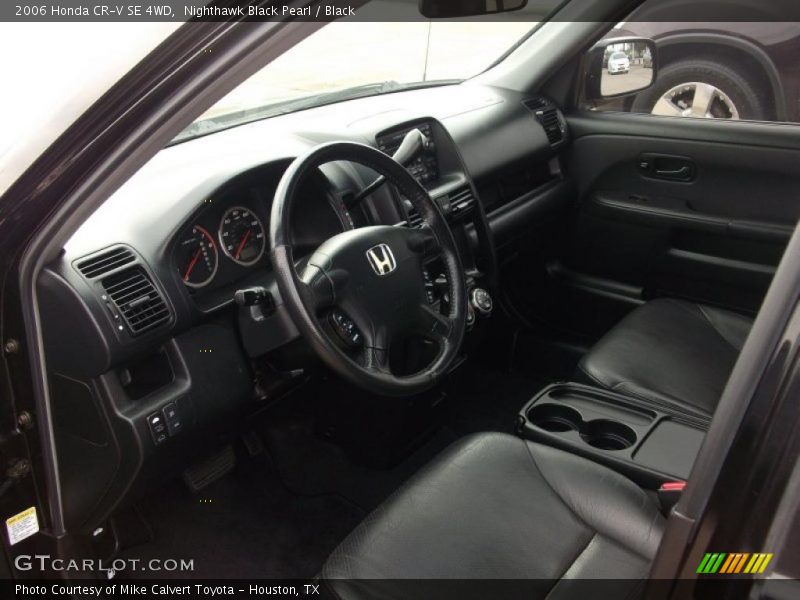 Nighthawk Black Pearl / Black 2006 Honda CR-V SE 4WD
