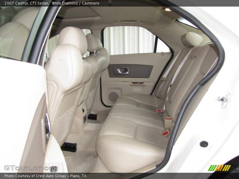 White Diamond / Cashmere 2007 Cadillac CTS Sedan