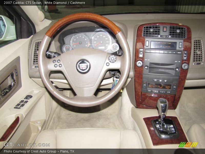 White Diamond / Cashmere 2007 Cadillac CTS Sedan