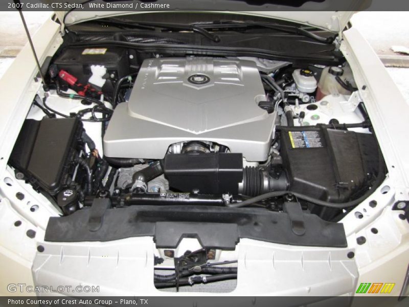 White Diamond / Cashmere 2007 Cadillac CTS Sedan