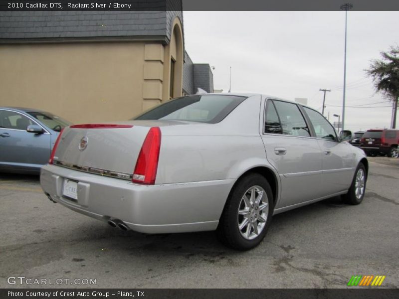 Radiant Silver / Ebony 2010 Cadillac DTS