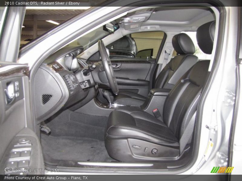 Radiant Silver / Ebony 2010 Cadillac DTS