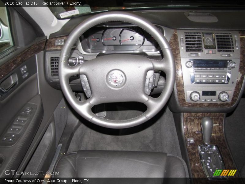 Radiant Silver / Ebony 2010 Cadillac DTS