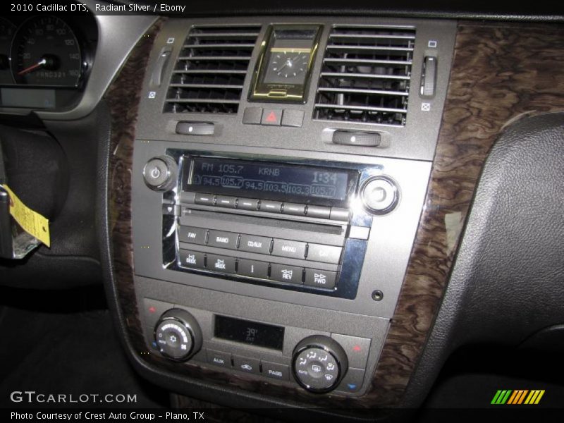 Radiant Silver / Ebony 2010 Cadillac DTS