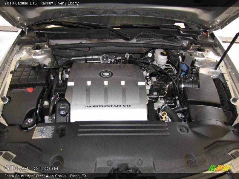 Radiant Silver / Ebony 2010 Cadillac DTS
