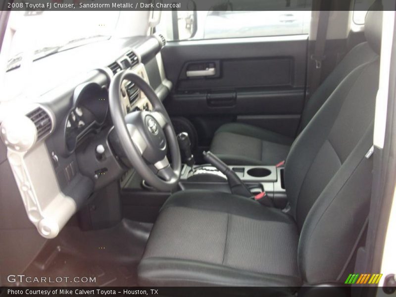 Sandstorm Metallic / Dark Charcoal 2008 Toyota FJ Cruiser