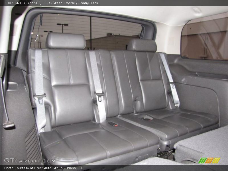 Blue-Green Crystal / Ebony Black 2007 GMC Yukon SLT