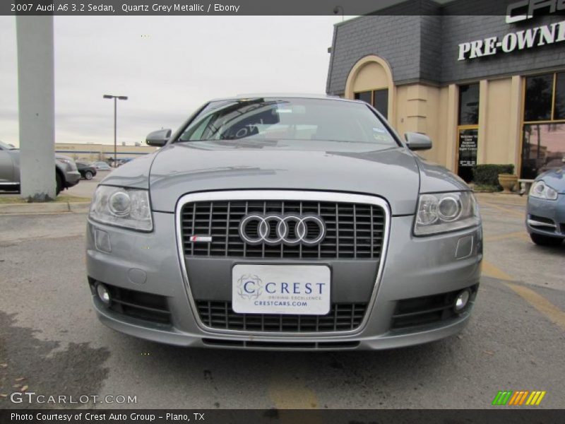 Quartz Grey Metallic / Ebony 2007 Audi A6 3.2 Sedan
