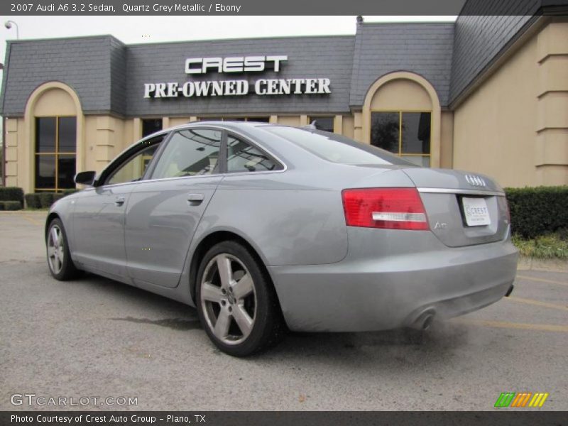 Quartz Grey Metallic / Ebony 2007 Audi A6 3.2 Sedan