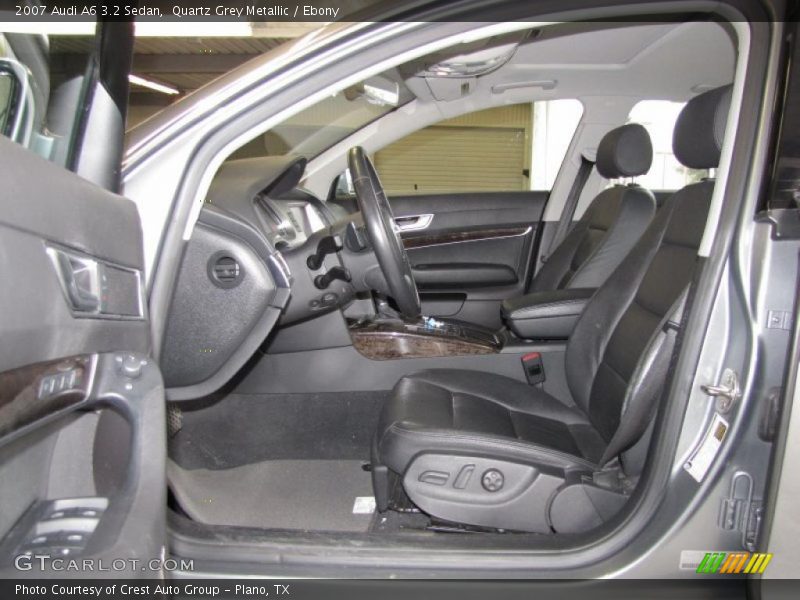  2007 A6 3.2 Sedan Ebony Interior