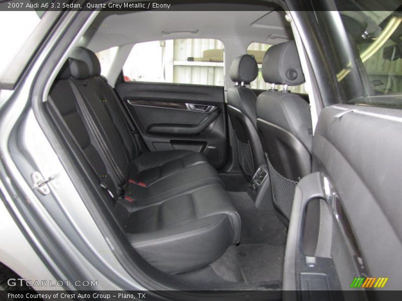  2007 A6 3.2 Sedan Ebony Interior