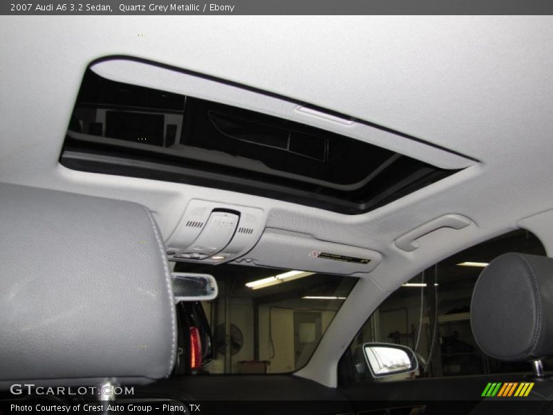 Quartz Grey Metallic / Ebony 2007 Audi A6 3.2 Sedan