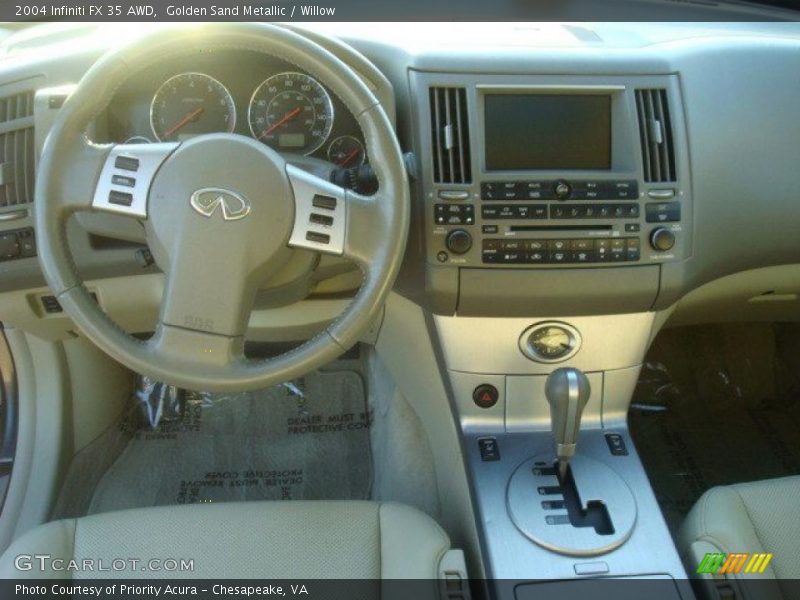 Golden Sand Metallic / Willow 2004 Infiniti FX 35 AWD