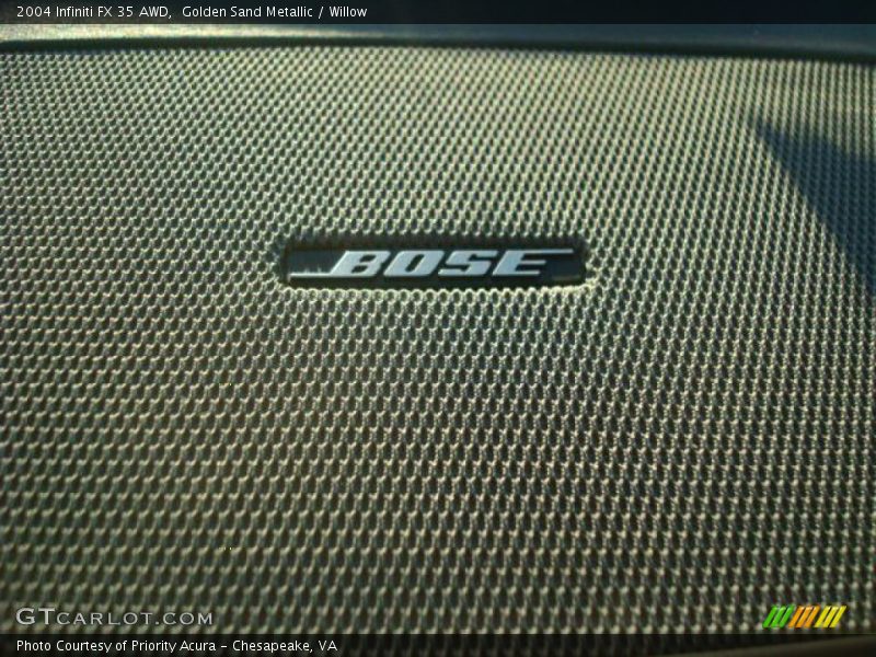 Golden Sand Metallic / Willow 2004 Infiniti FX 35 AWD