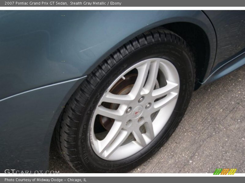 Stealth Gray Metallic / Ebony 2007 Pontiac Grand Prix GT Sedan