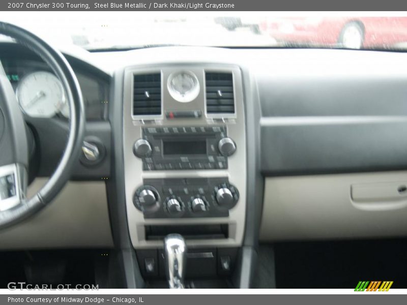 Steel Blue Metallic / Dark Khaki/Light Graystone 2007 Chrysler 300 Touring