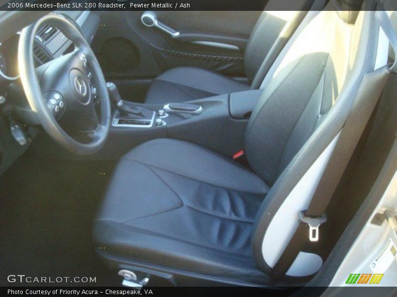 Pewter Metallic / Ash 2006 Mercedes-Benz SLK 280 Roadster