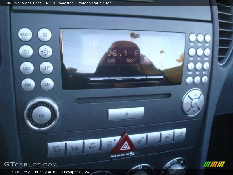 Pewter Metallic / Ash 2006 Mercedes-Benz SLK 280 Roadster