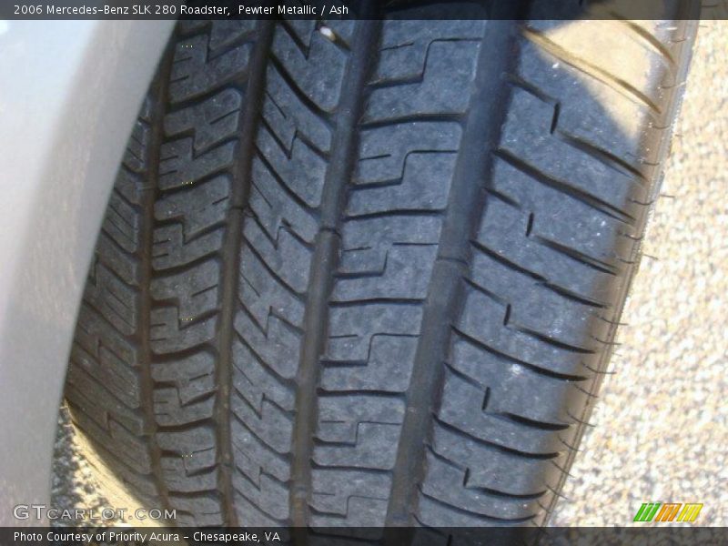 Pewter Metallic / Ash 2006 Mercedes-Benz SLK 280 Roadster