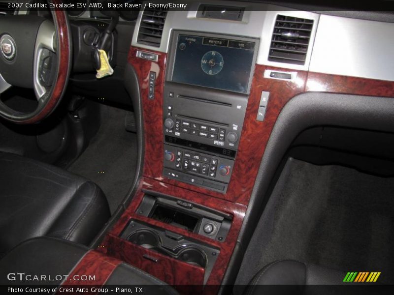 Black Raven / Ebony/Ebony 2007 Cadillac Escalade ESV AWD