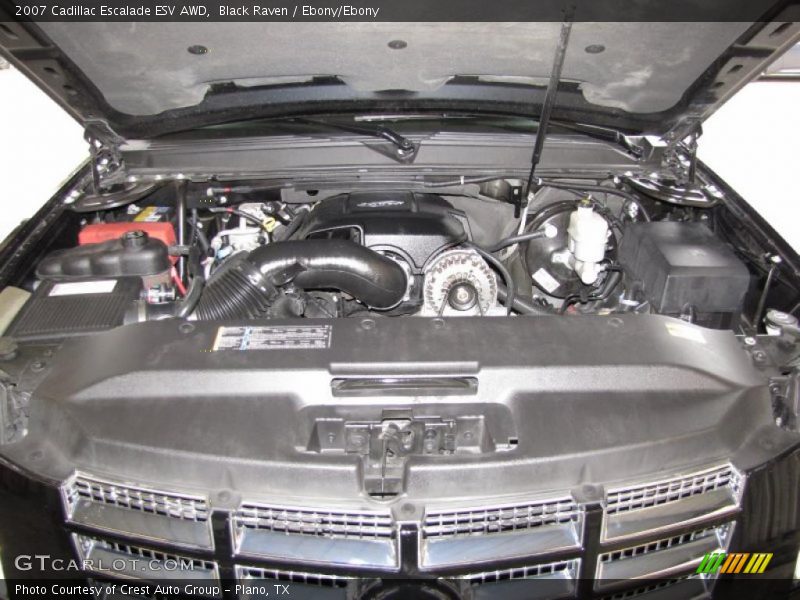 Black Raven / Ebony/Ebony 2007 Cadillac Escalade ESV AWD