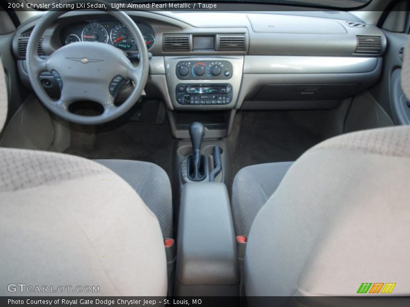Light Almond Pearl Metallic / Taupe 2004 Chrysler Sebring LXi Sedan
