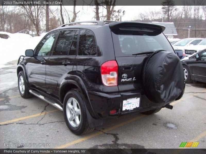 Black / Gray 2003 Toyota RAV4 4WD
