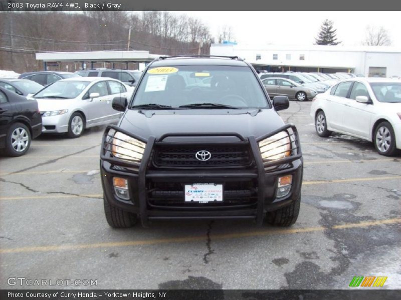Black / Gray 2003 Toyota RAV4 4WD