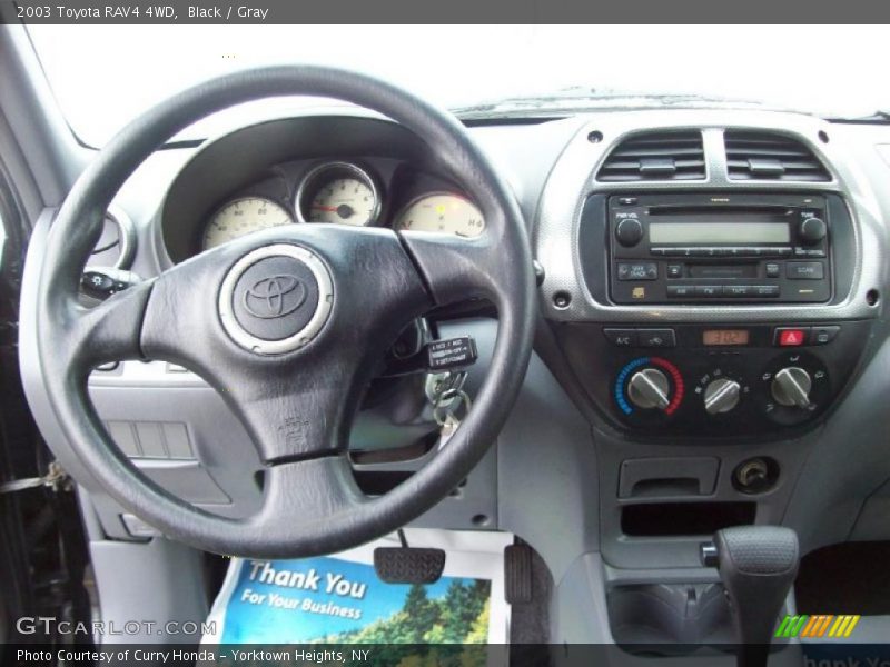 Black / Gray 2003 Toyota RAV4 4WD