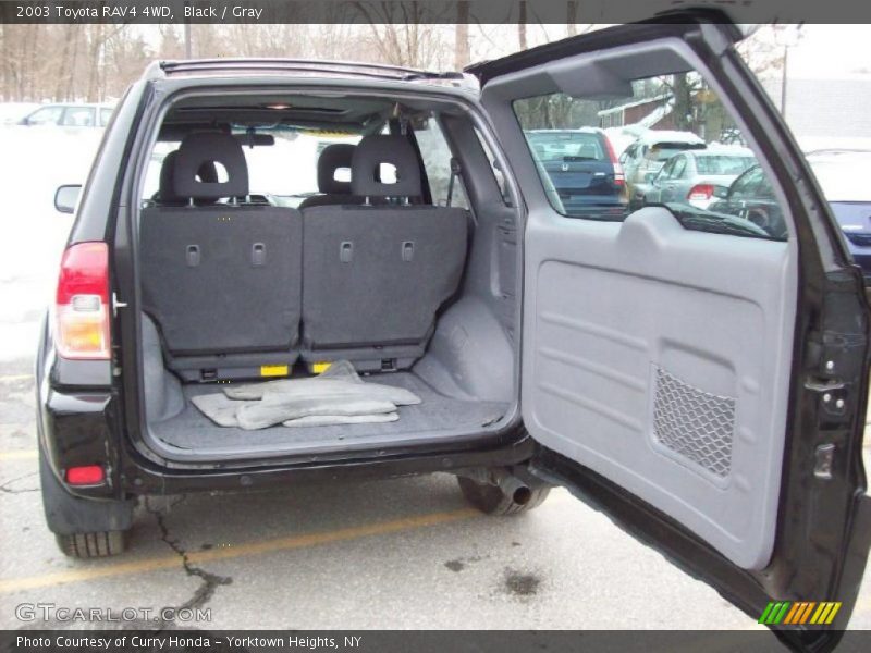 Black / Gray 2003 Toyota RAV4 4WD