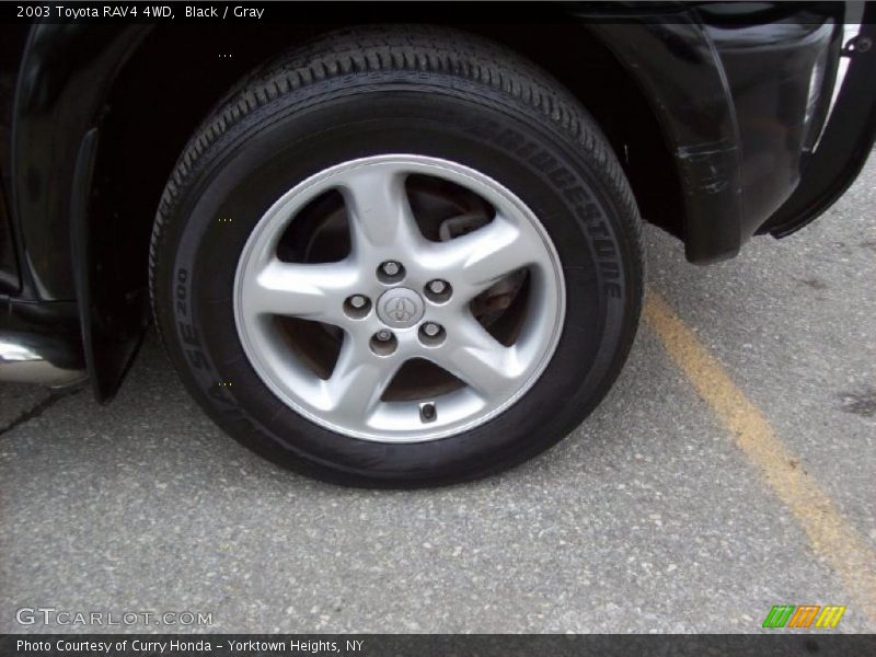 Black / Gray 2003 Toyota RAV4 4WD